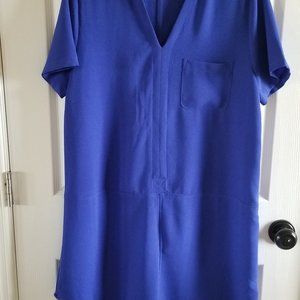 George Royal Blue Dress Size L